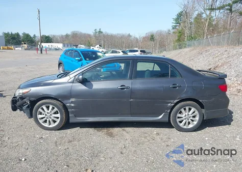2010 Toyota Corolla S из США, поврежденный, VIN 2T1BU4EE0AC489631